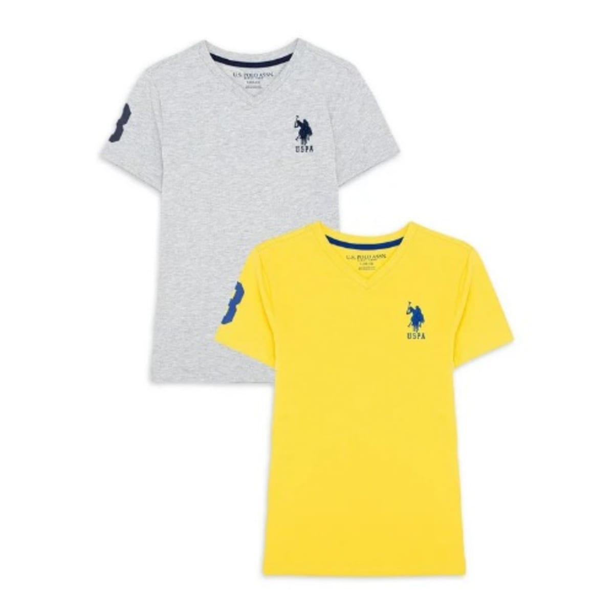 Us polo assn store yellow t shirt