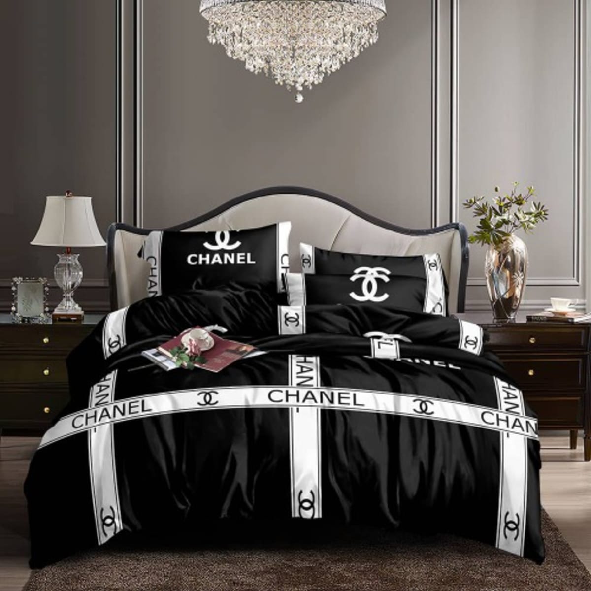 I Don't Care What You Think Of Me Coco Chanel Inspired Throw
