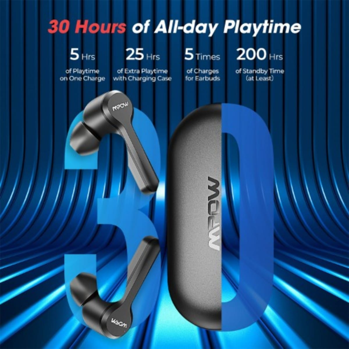 Mpow m9 sales true wireless earbuds