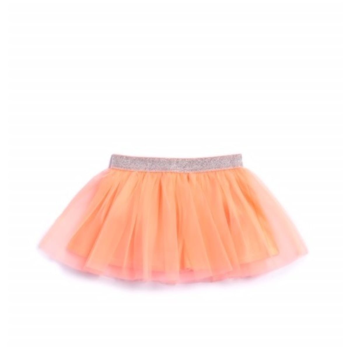 Baby girl deals orange tutu skirt