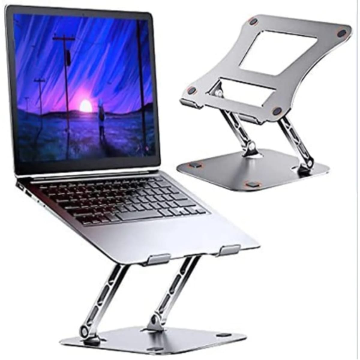Aluminum Tabletop Laptop Stand Ls515 10
