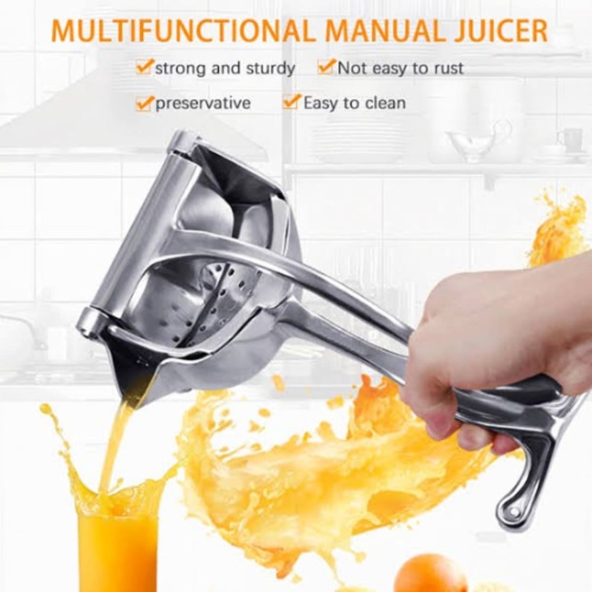 Manual juice press sales