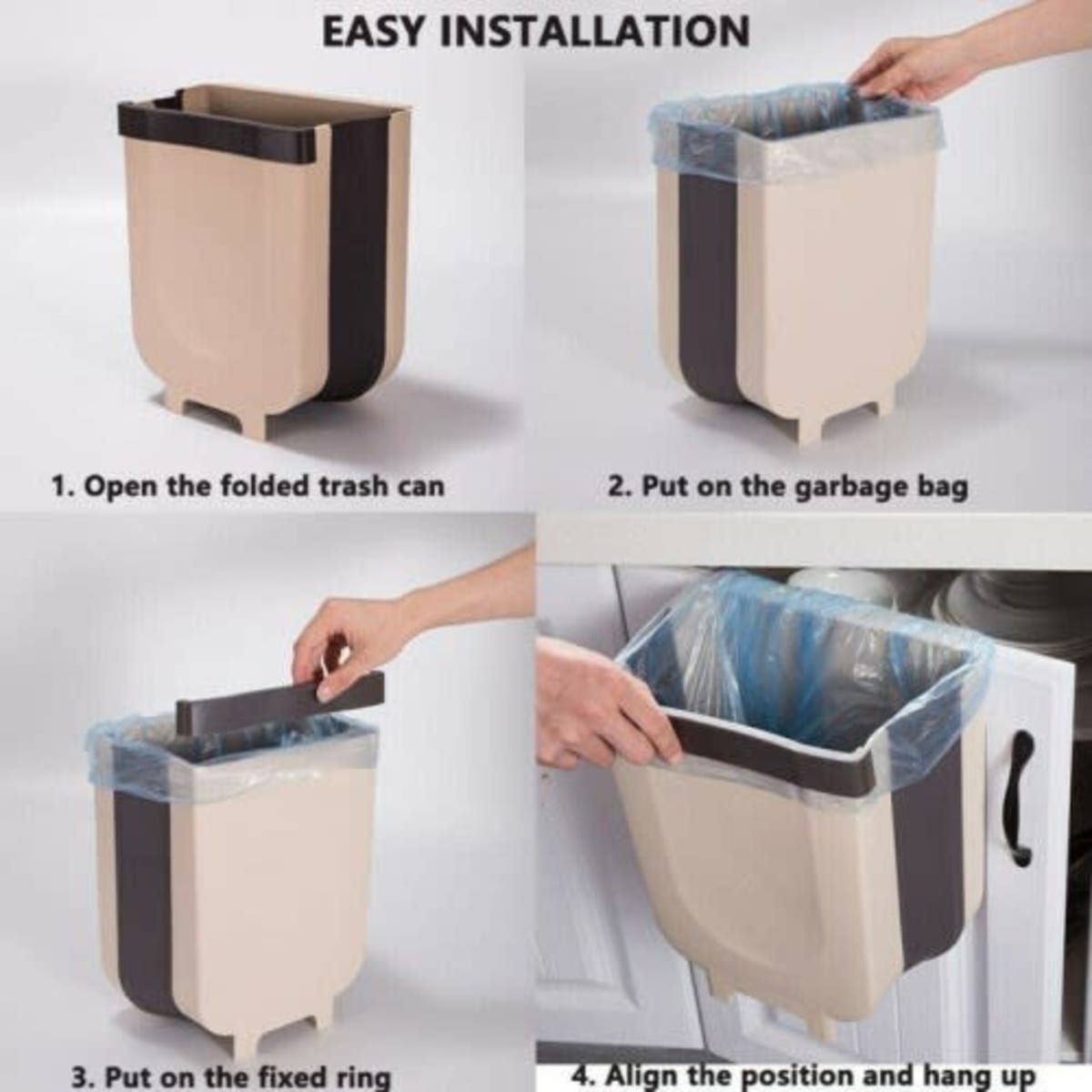 Hanging rubbish hotsell bin