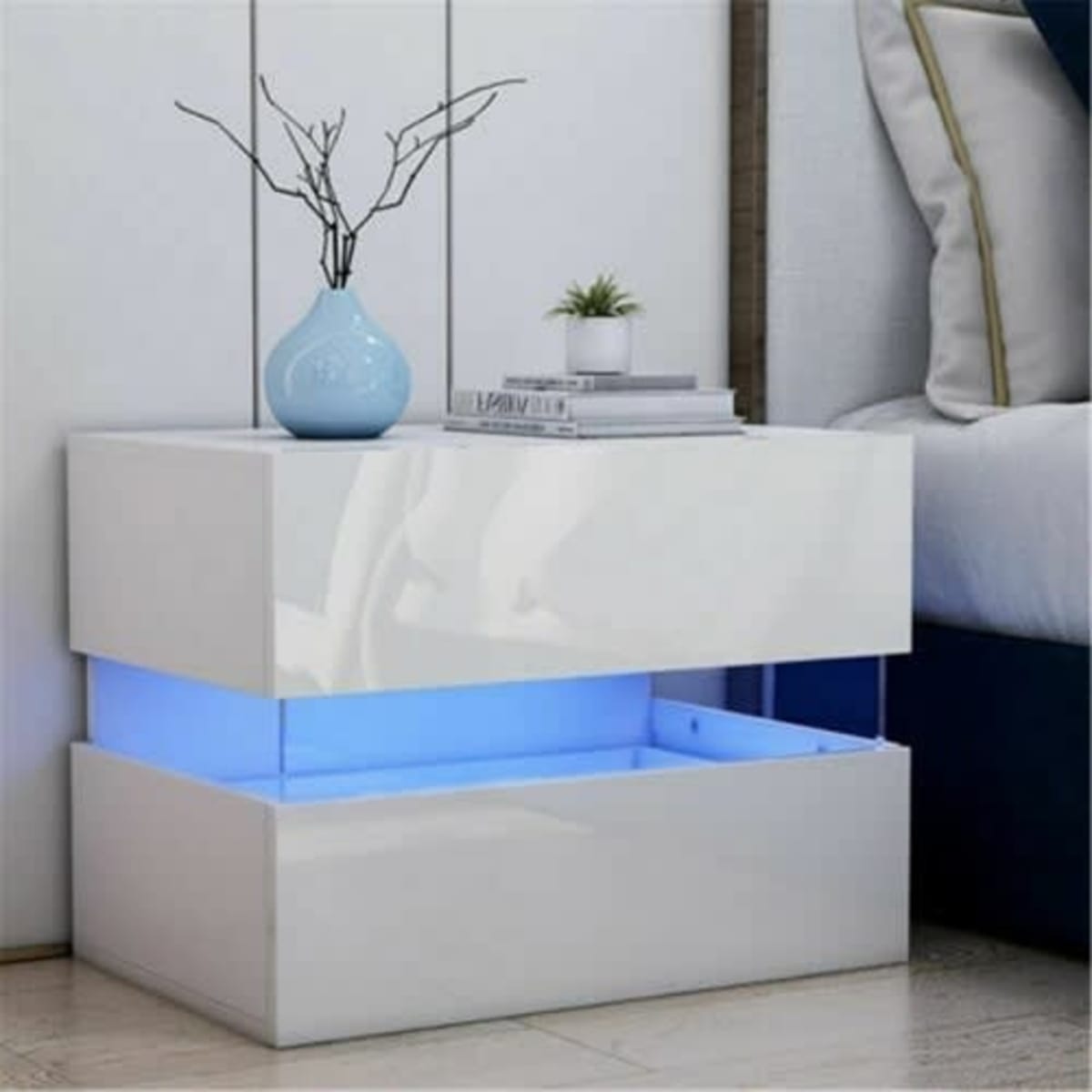 Modern sales led nightstand