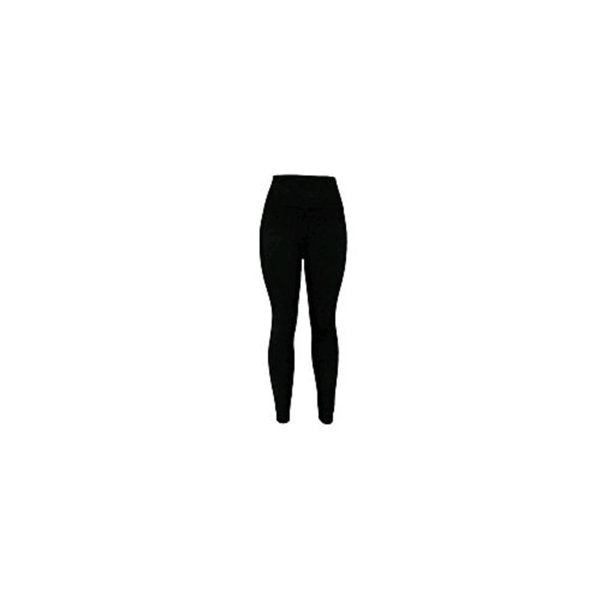 Ladies' High Waist Thick Leggings - Black