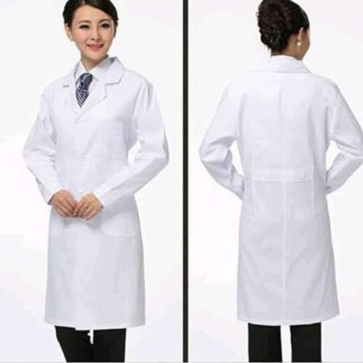 Doctor white cheap coat sizes