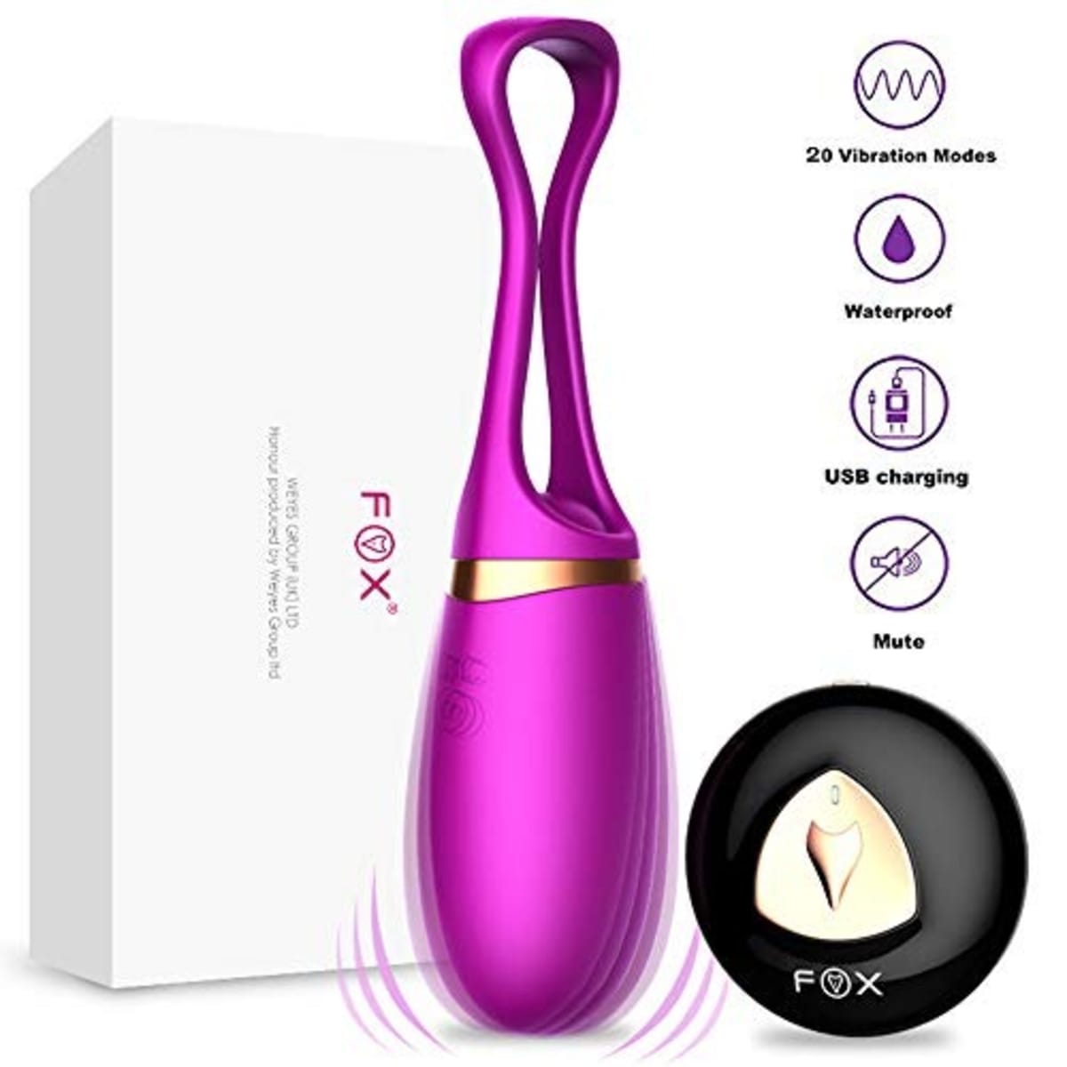 Remote And Voice Controlled Rechargeable Egg Vibrator Sex Toy | Konga  Online Shopping