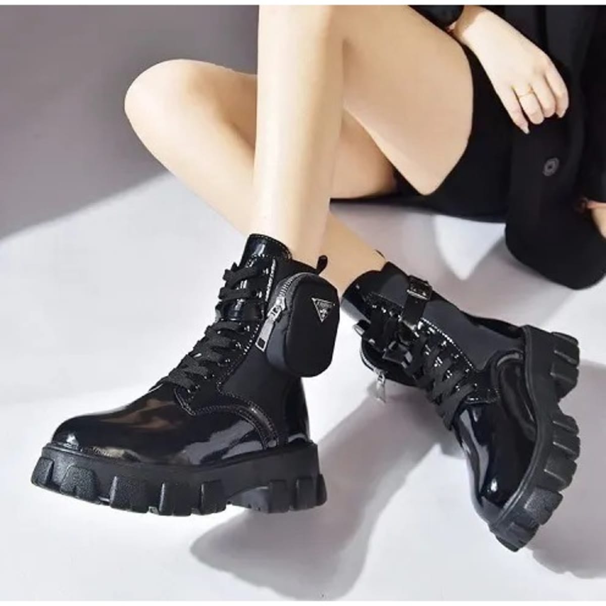 Womens fashion on sale boots black