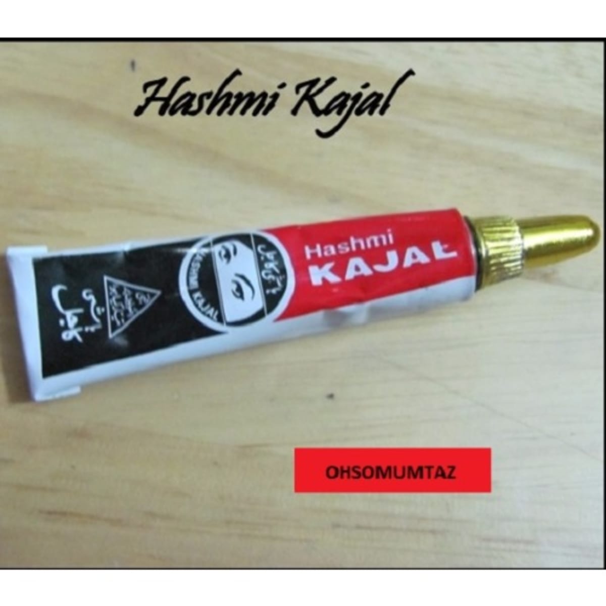 Kohl eye drops - khol Natural Eye Line - Hashmi - Tube - Black - Kujul -  Khol - Arab Home Decor