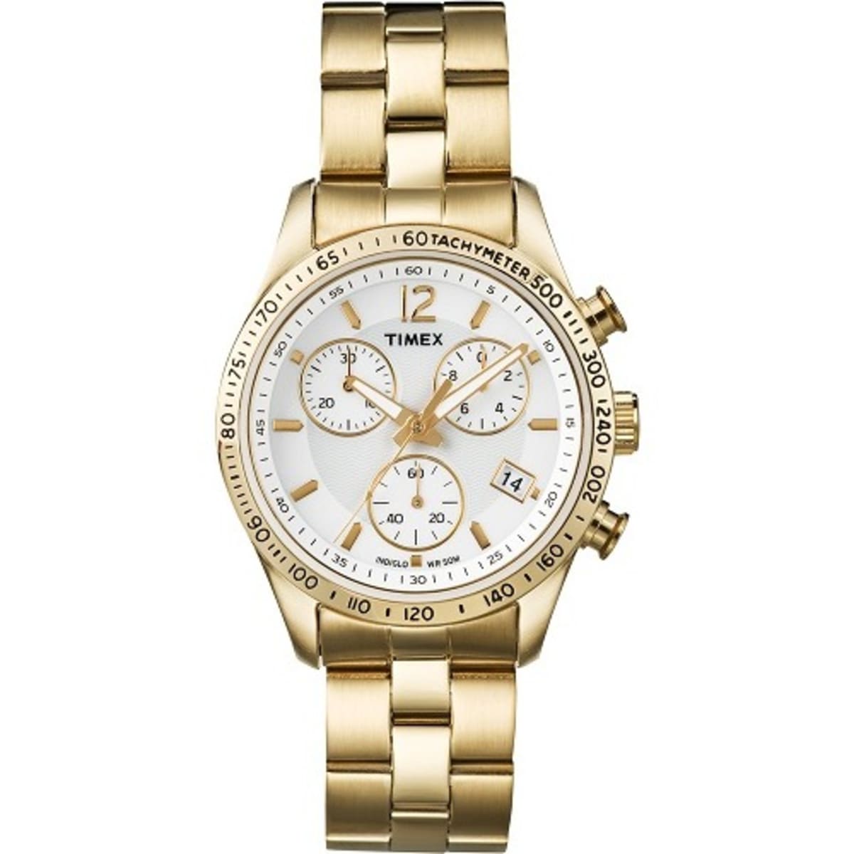 Timex gold on sale chronograph watch