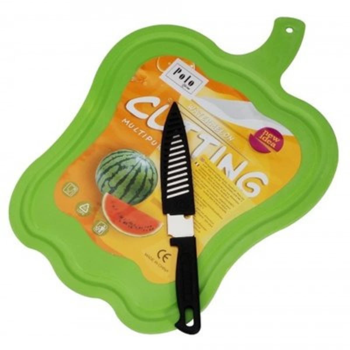 Chopping board with knife best sale