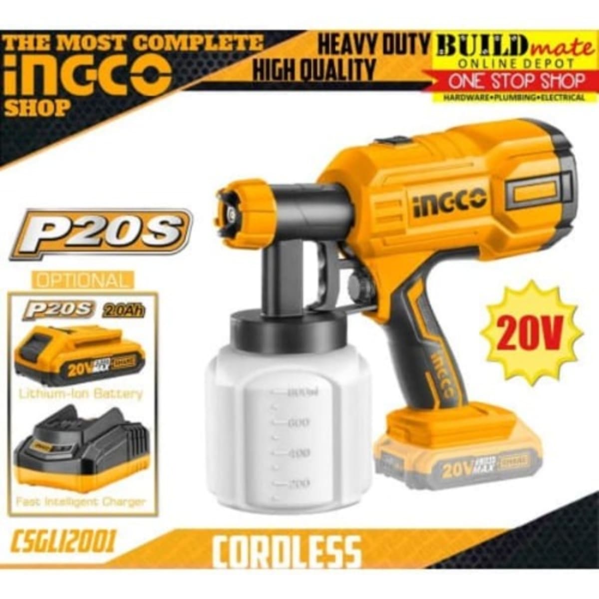 20v cordless hot sale paint sprayer