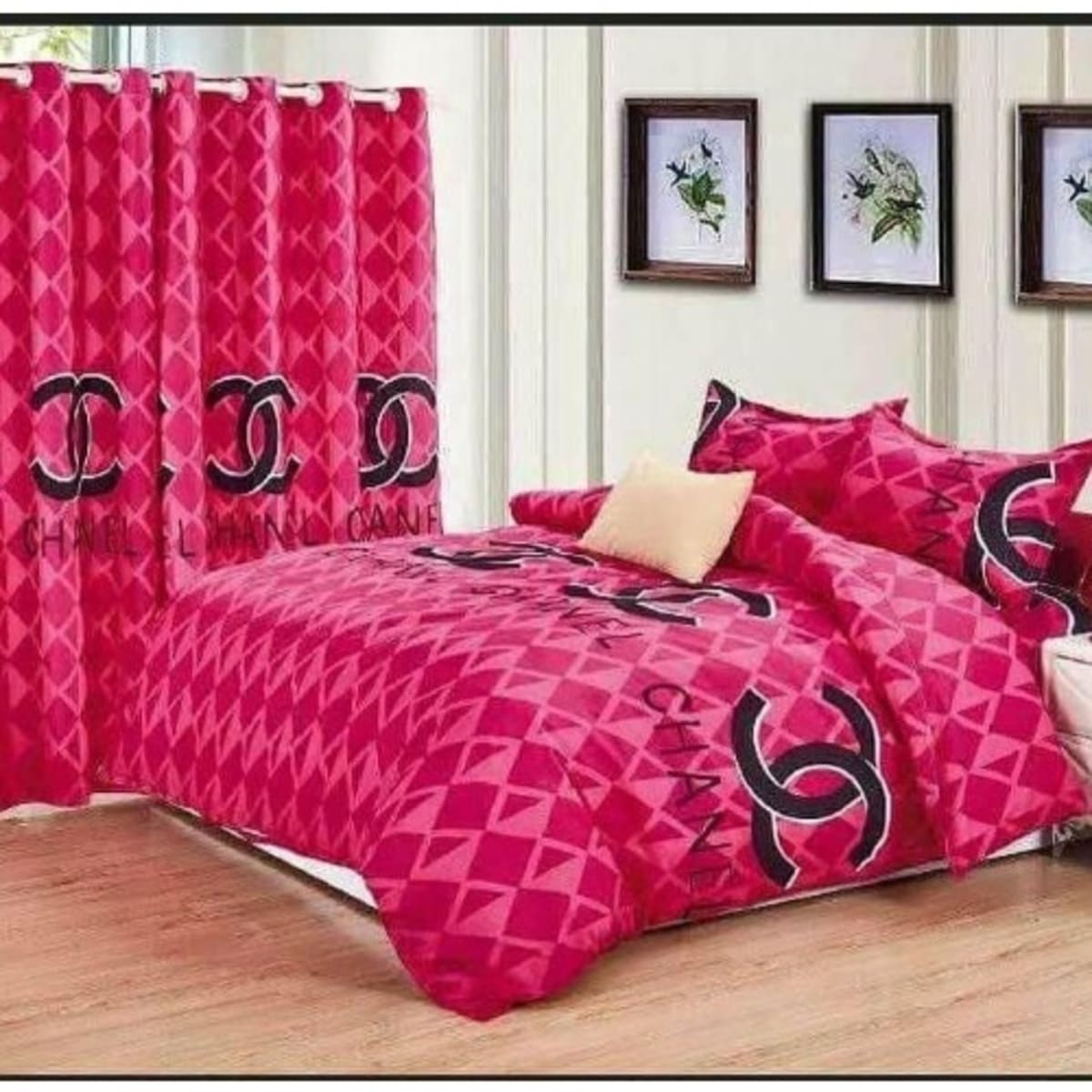 Complete Bedding Set - Duvet, Bedspread With Pillowcases - Chanel