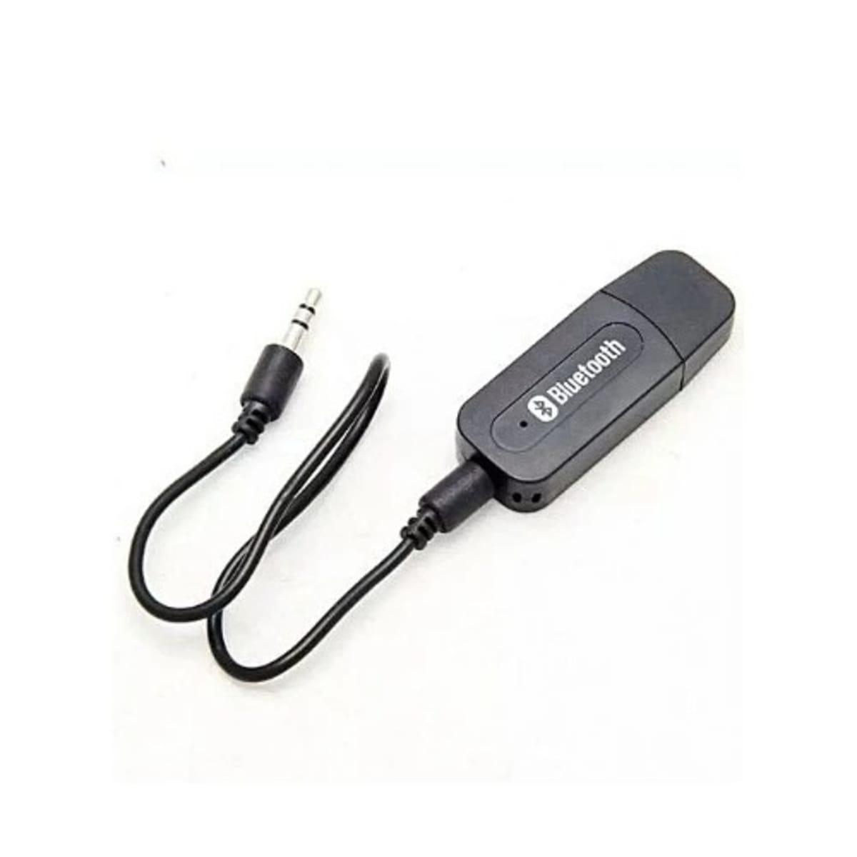 Usb Bluetooth Music Audio Receiver Dongle Adapter 3.5mm Jack Audio Cable -  Black