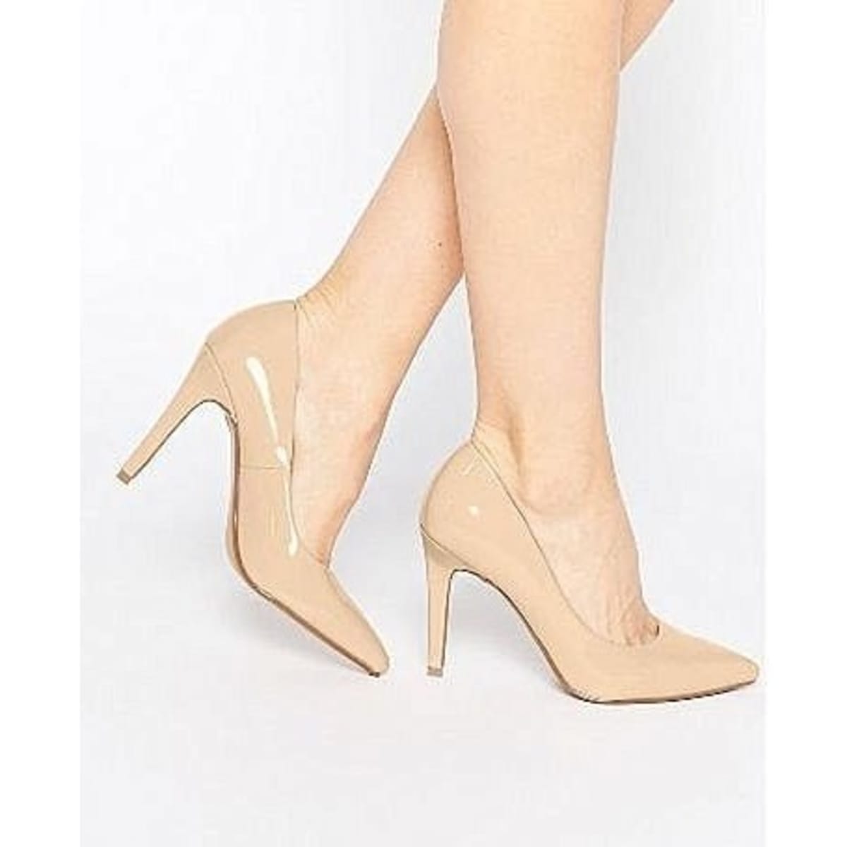 Ladies nude online court shoes