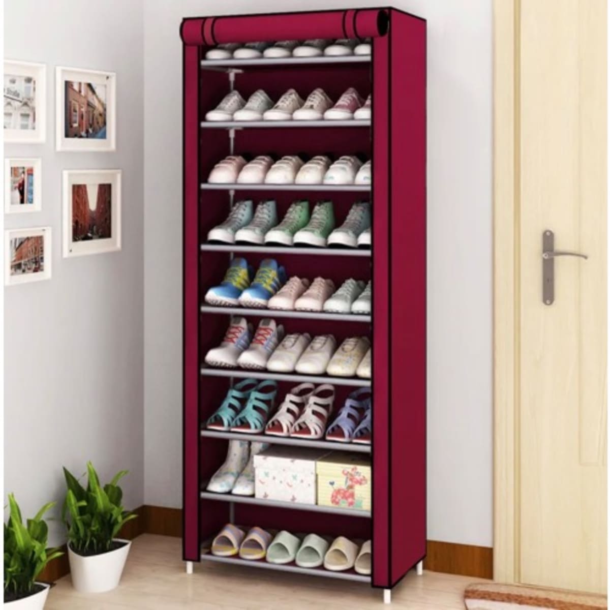 Affordable shoe clearance racks