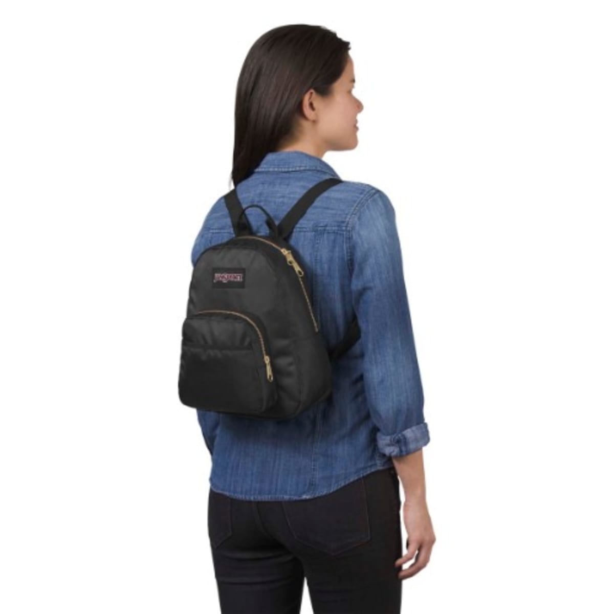 Jansport black and gold outlet