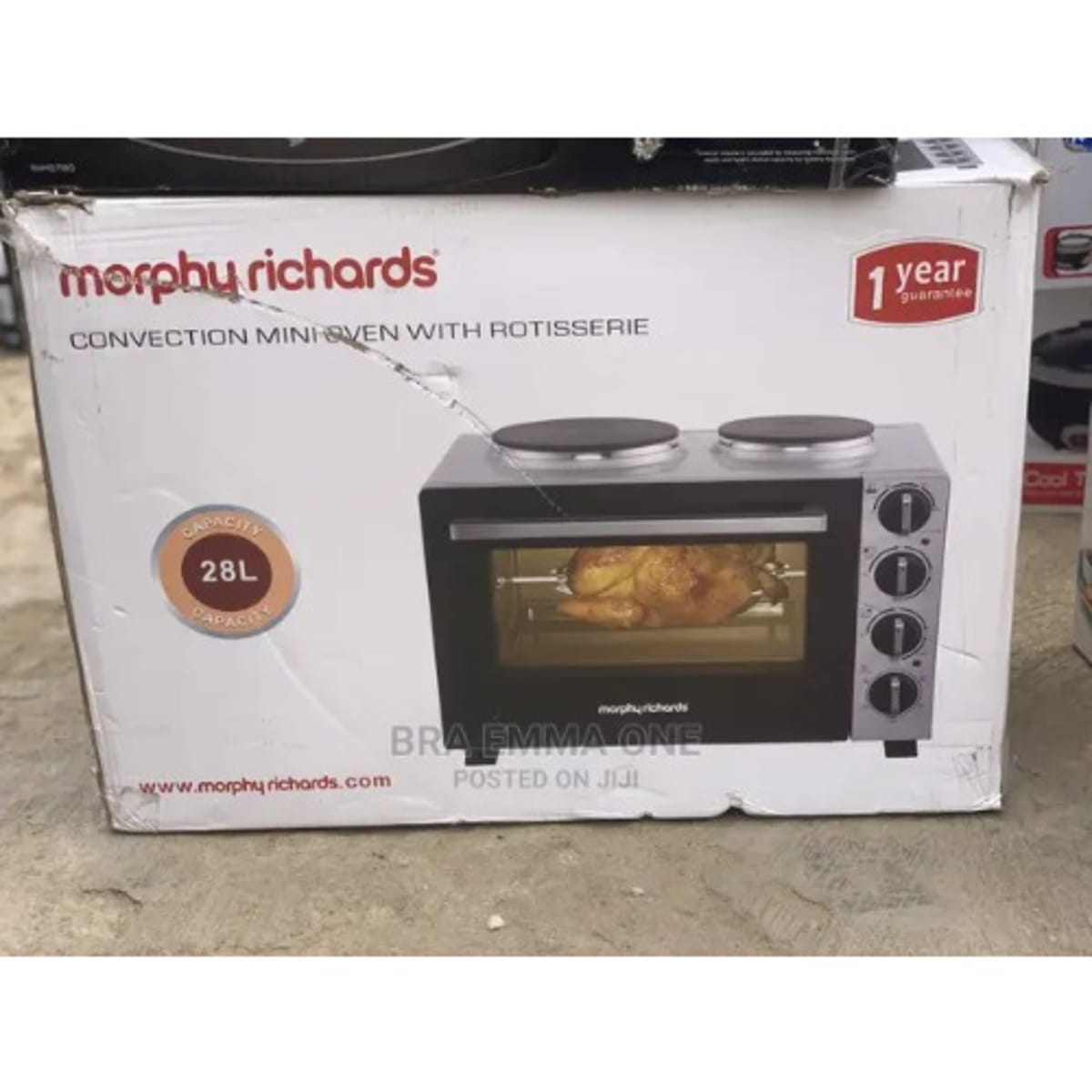Morphy richards mini top oven with hob