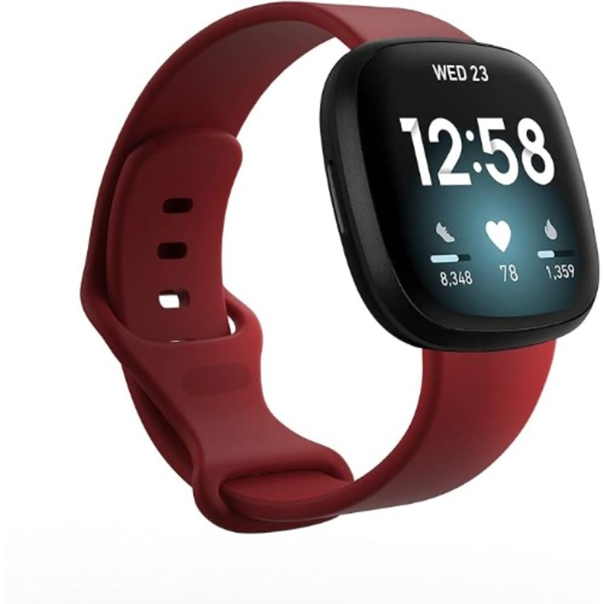 Red fitbit discount versa band