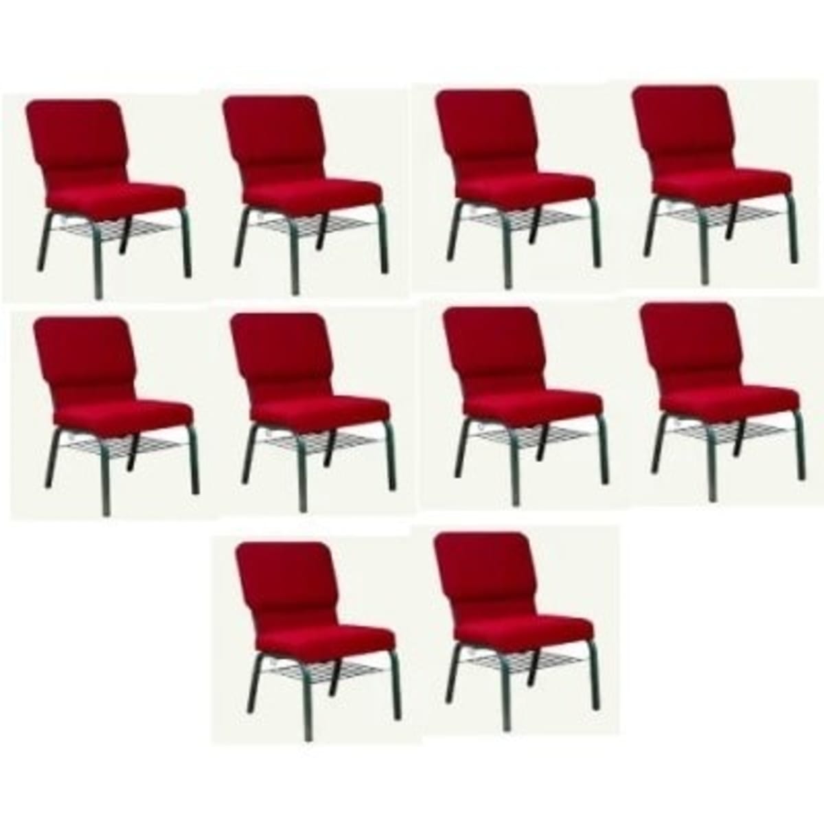 Red church chairs sales