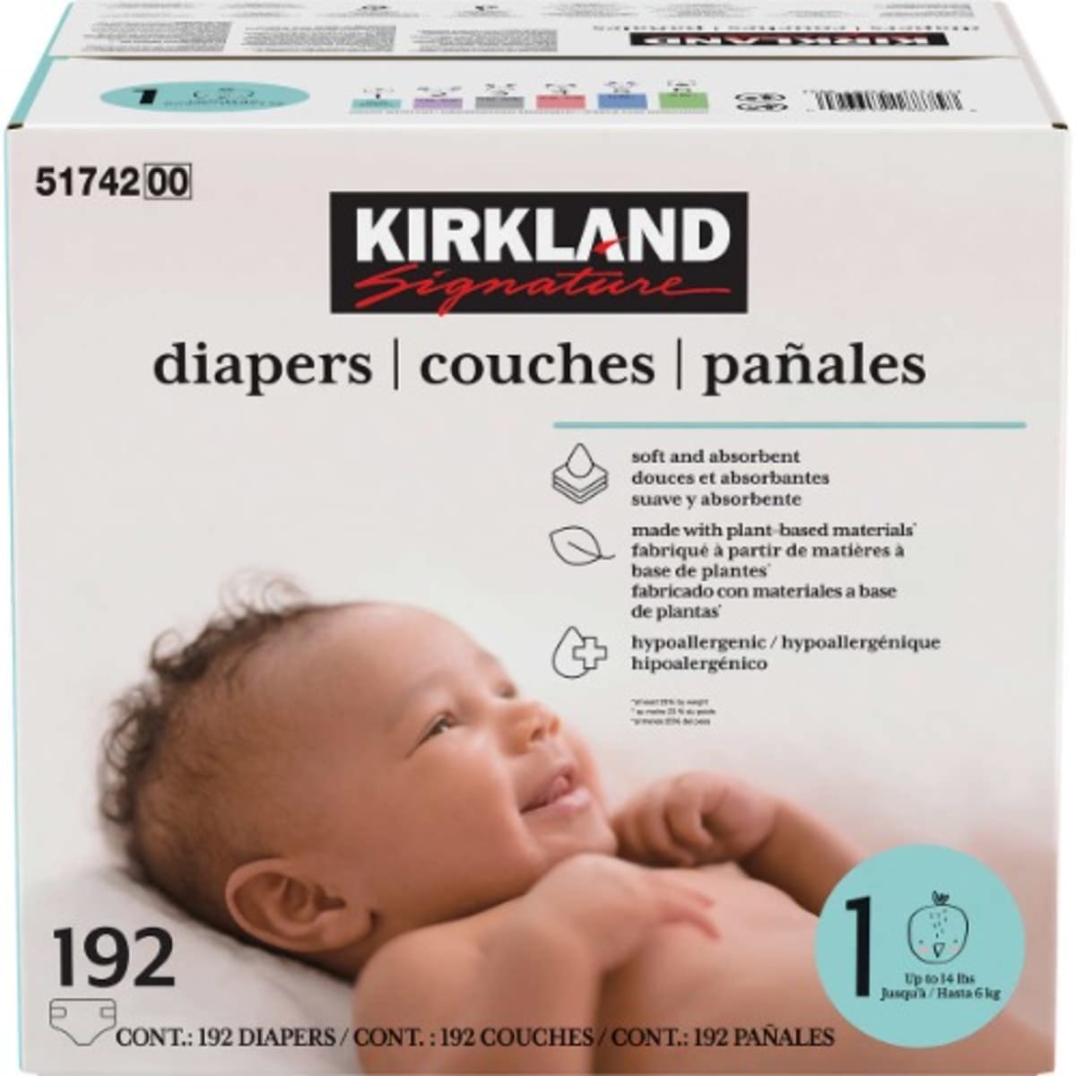 Kirkland baby sale diapers size 5
