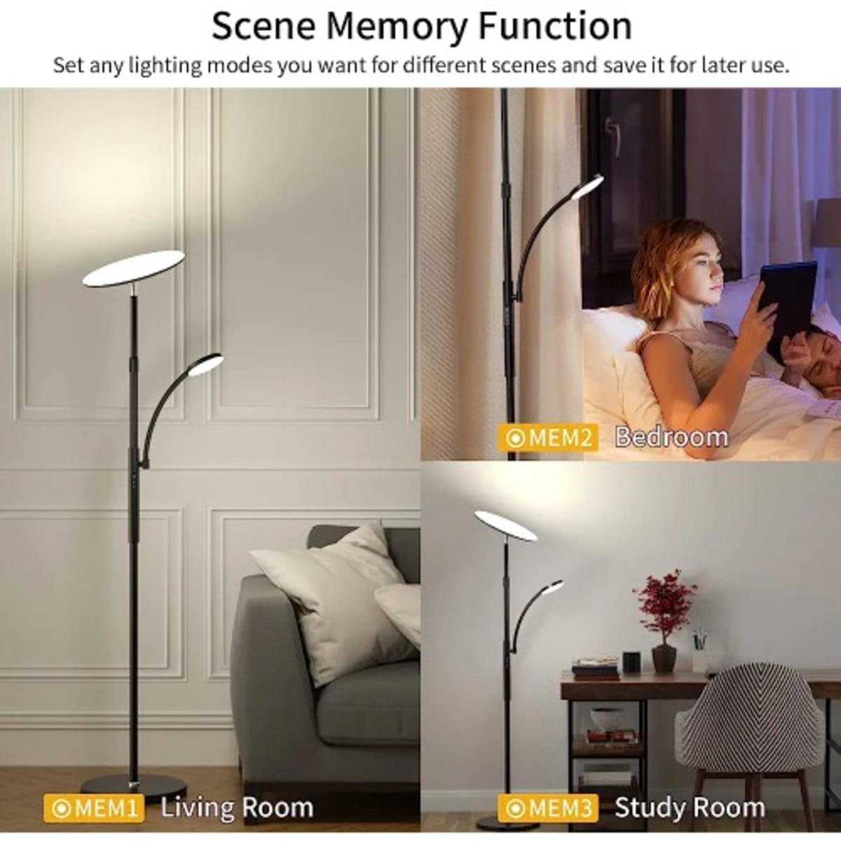 Tomshine led floor deals lamp