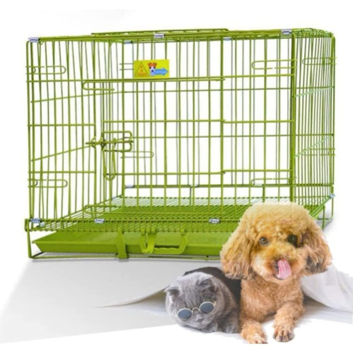 Foldable pet cage online