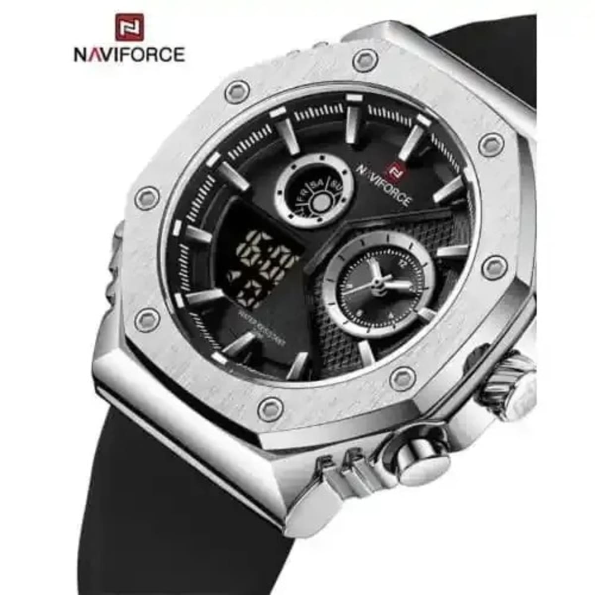 Naviforce Men s Analog Rubber Strap Wrist Watch Konga Online