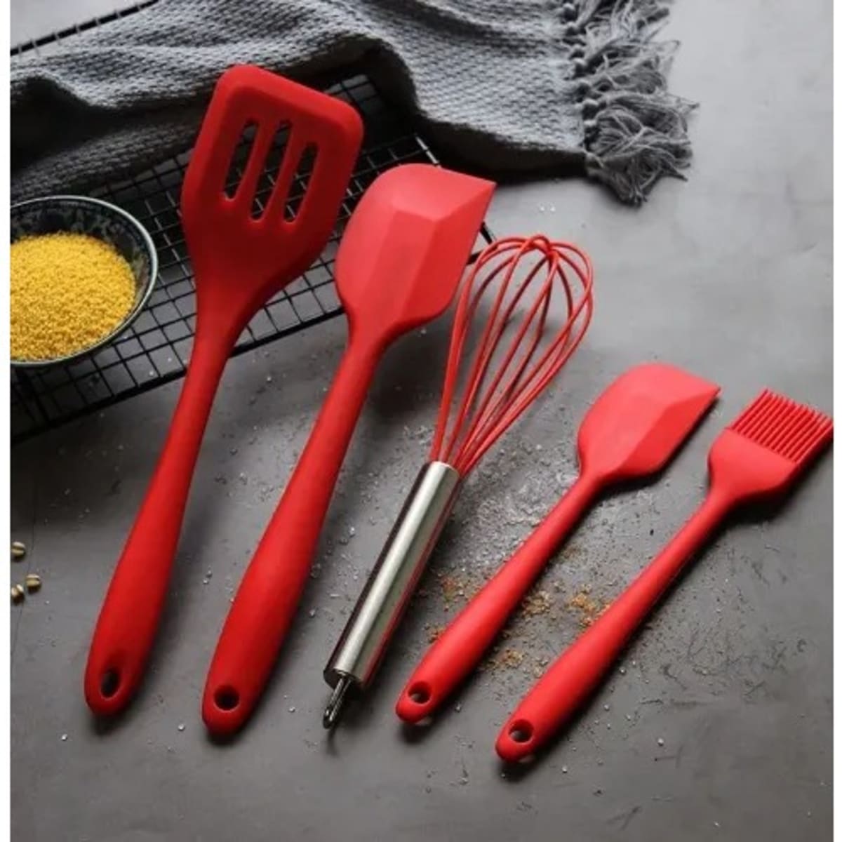 5-Piece Silicone Cooking Tools