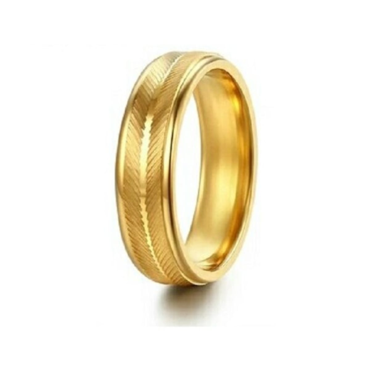 18 karat gold mens wedding ring online