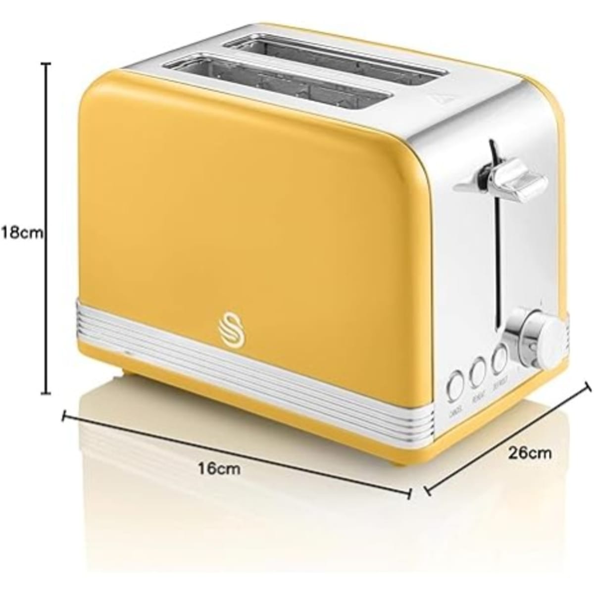 Swan sale retro toaster