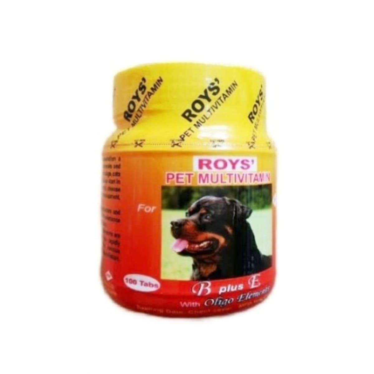 Roys Pet Multivitamin B Plus E For Dogs 100 Tablets Konga