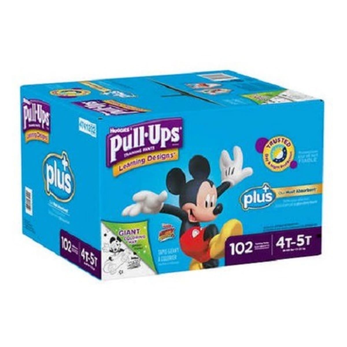 Huggies Pull Ups Training Diapers For Boys - 4t-5t (102 Count