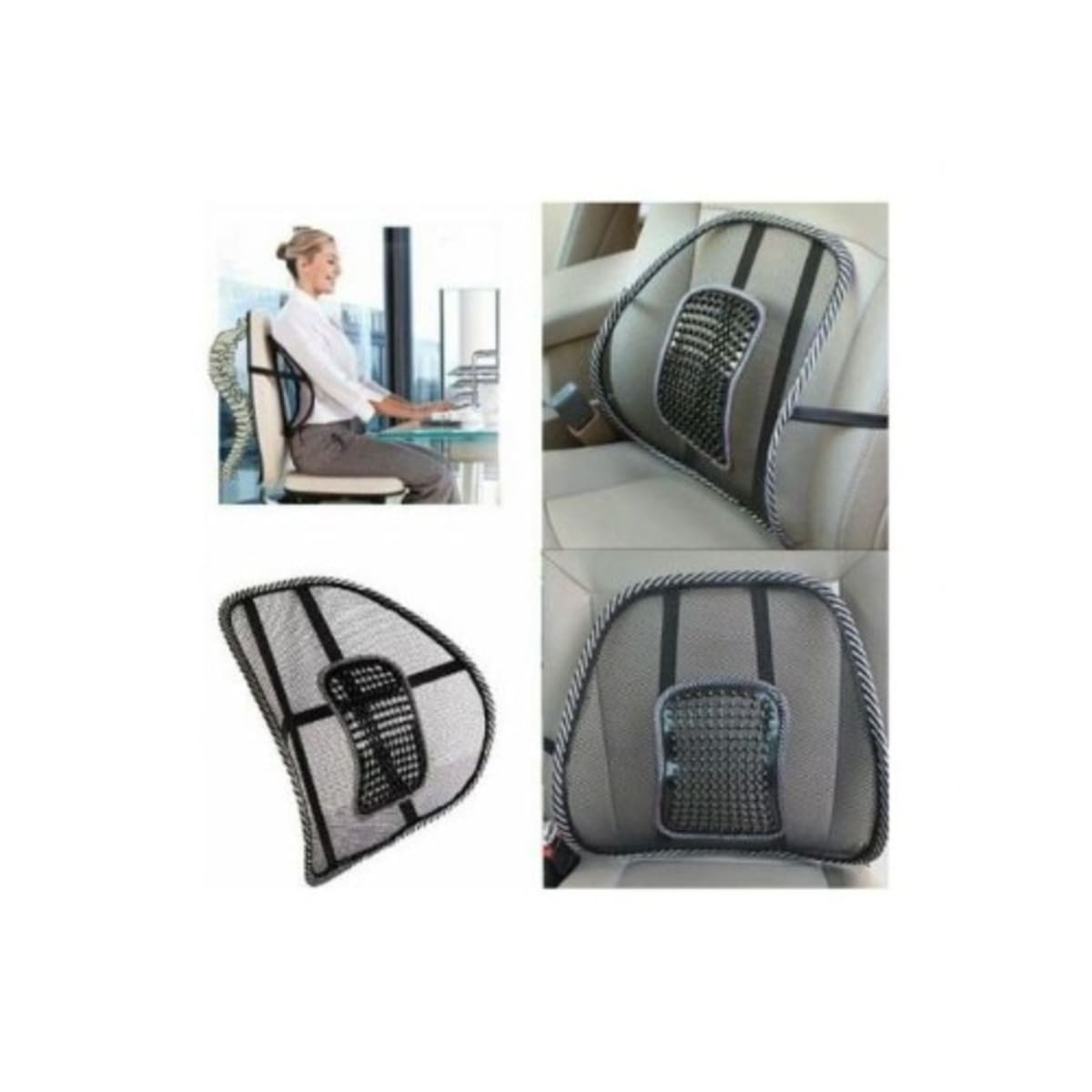 Mesh back support discount for car seat
