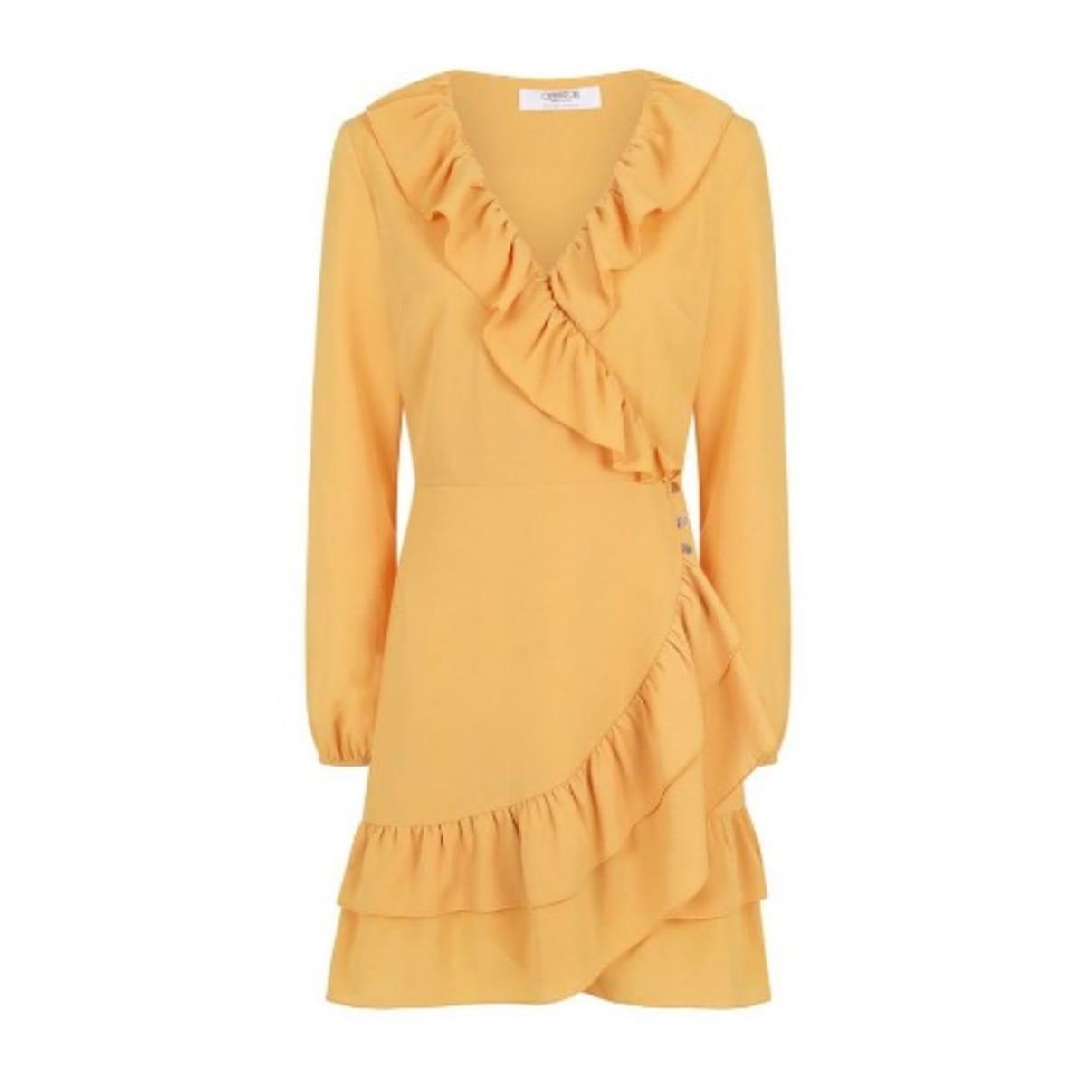 Dorothy perkins outlet mustard dress