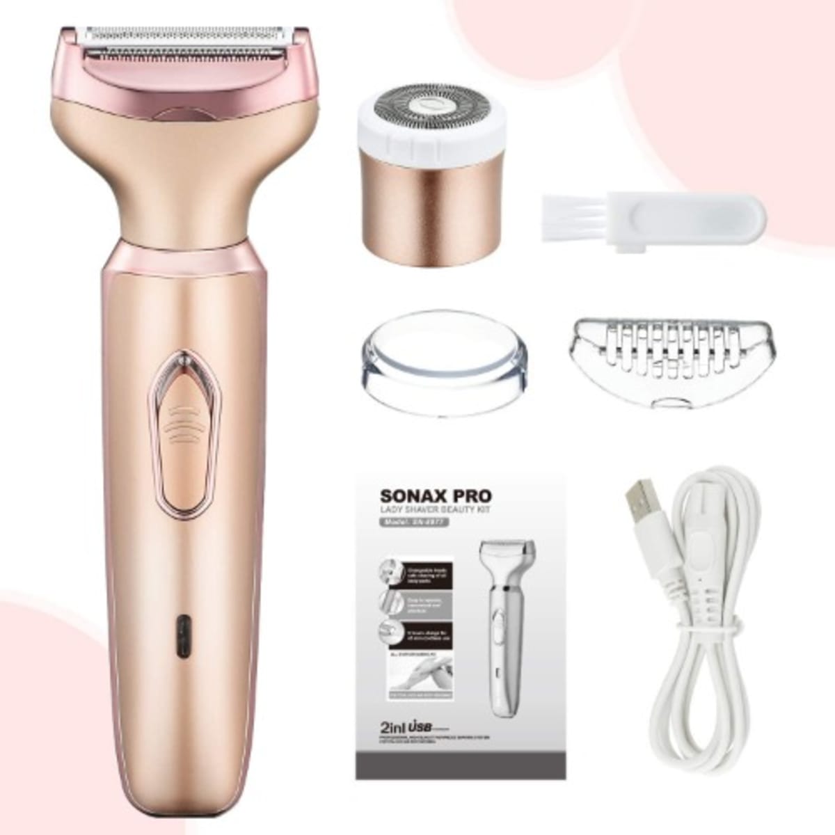Ladies shaver for face deals