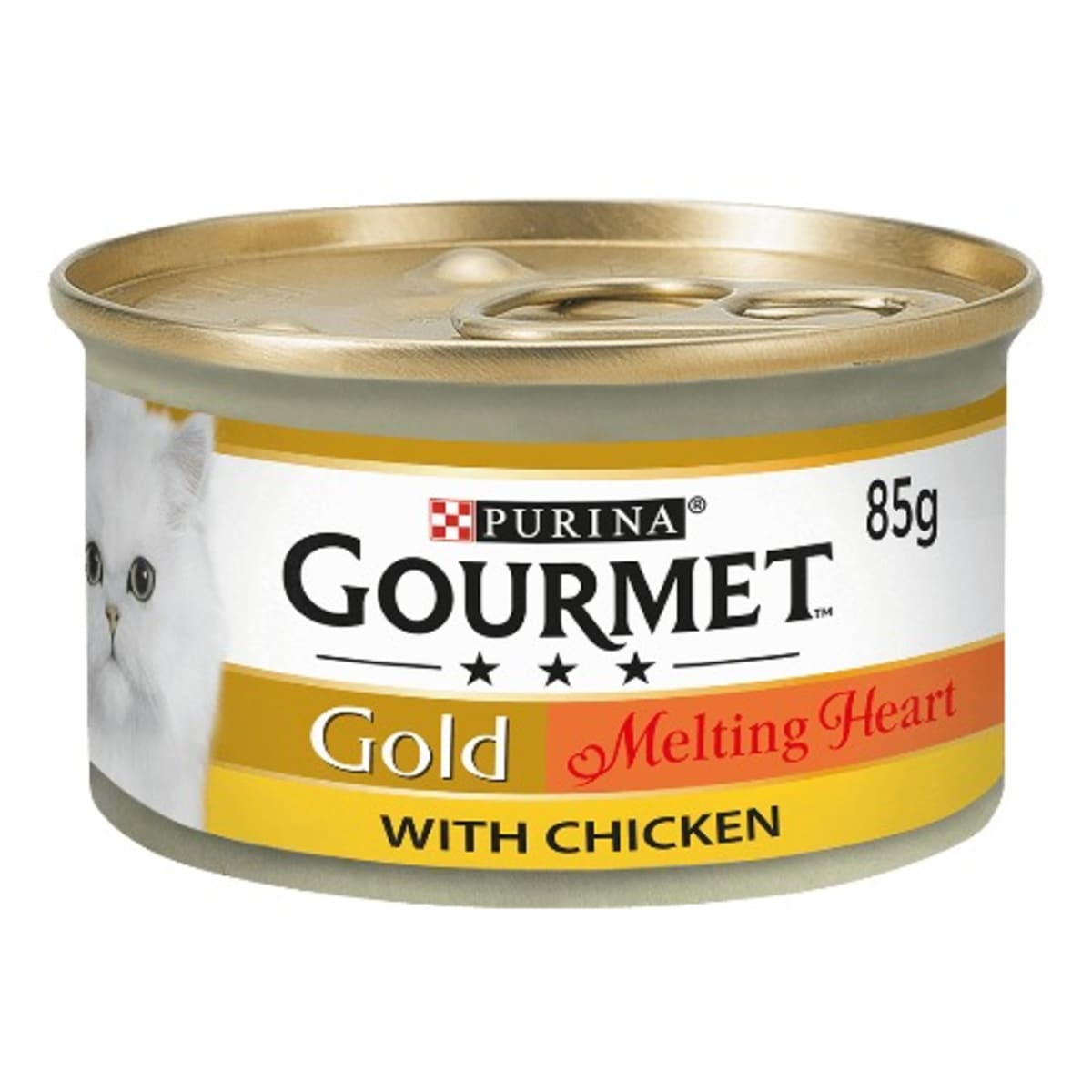 Gourmet melting heart cat food store