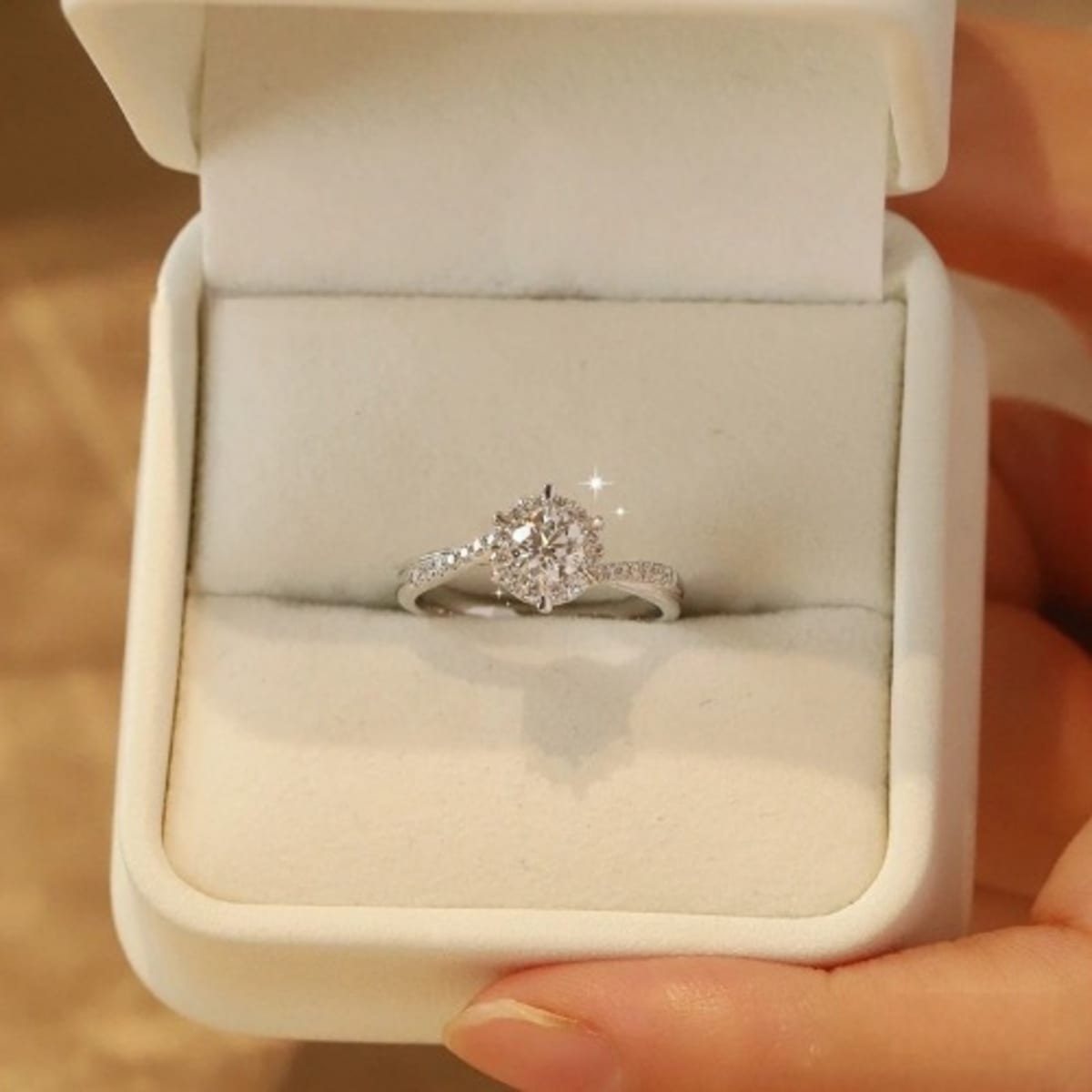 How to care for sterling silver engagement ring on sale