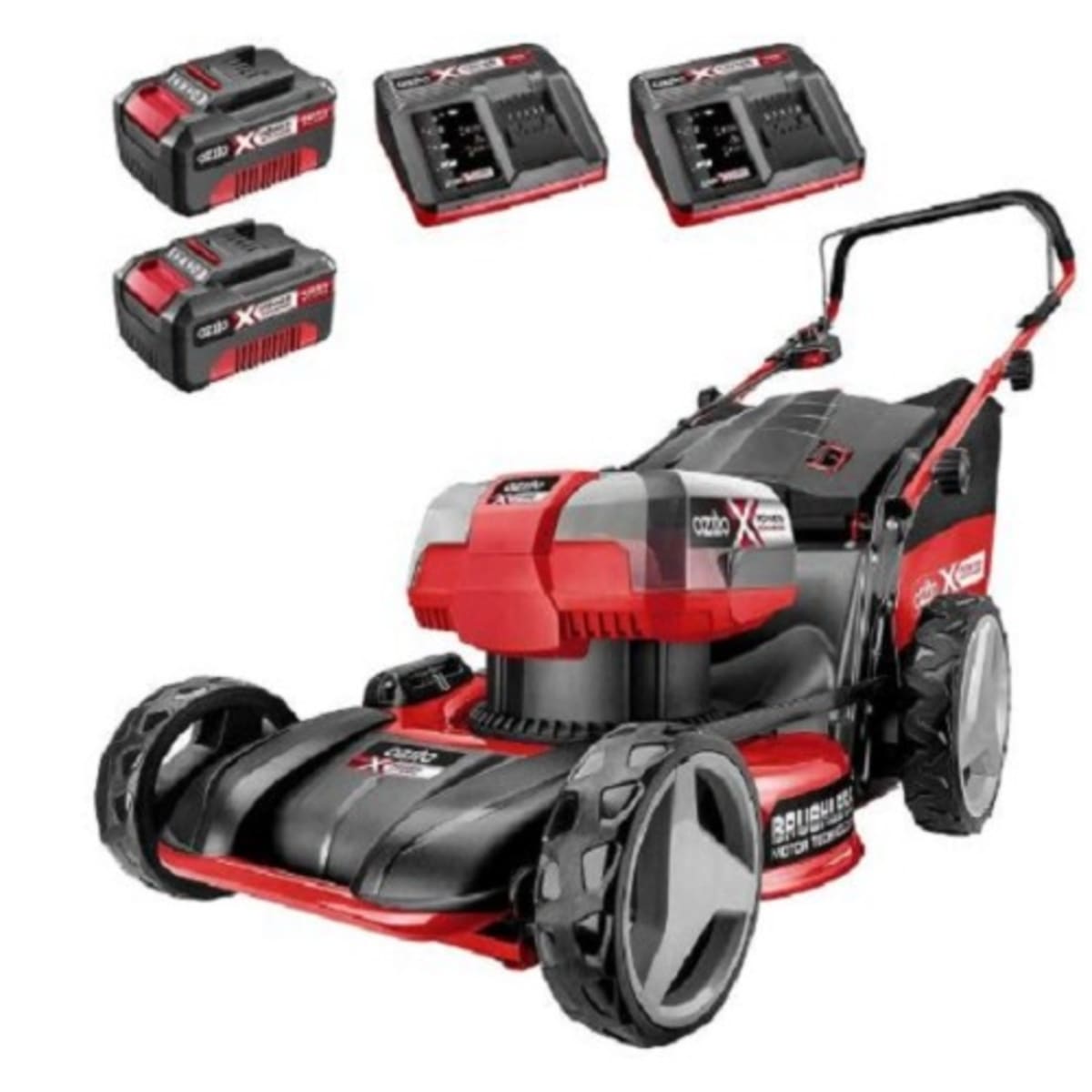 Ozito brushless top lawn mower