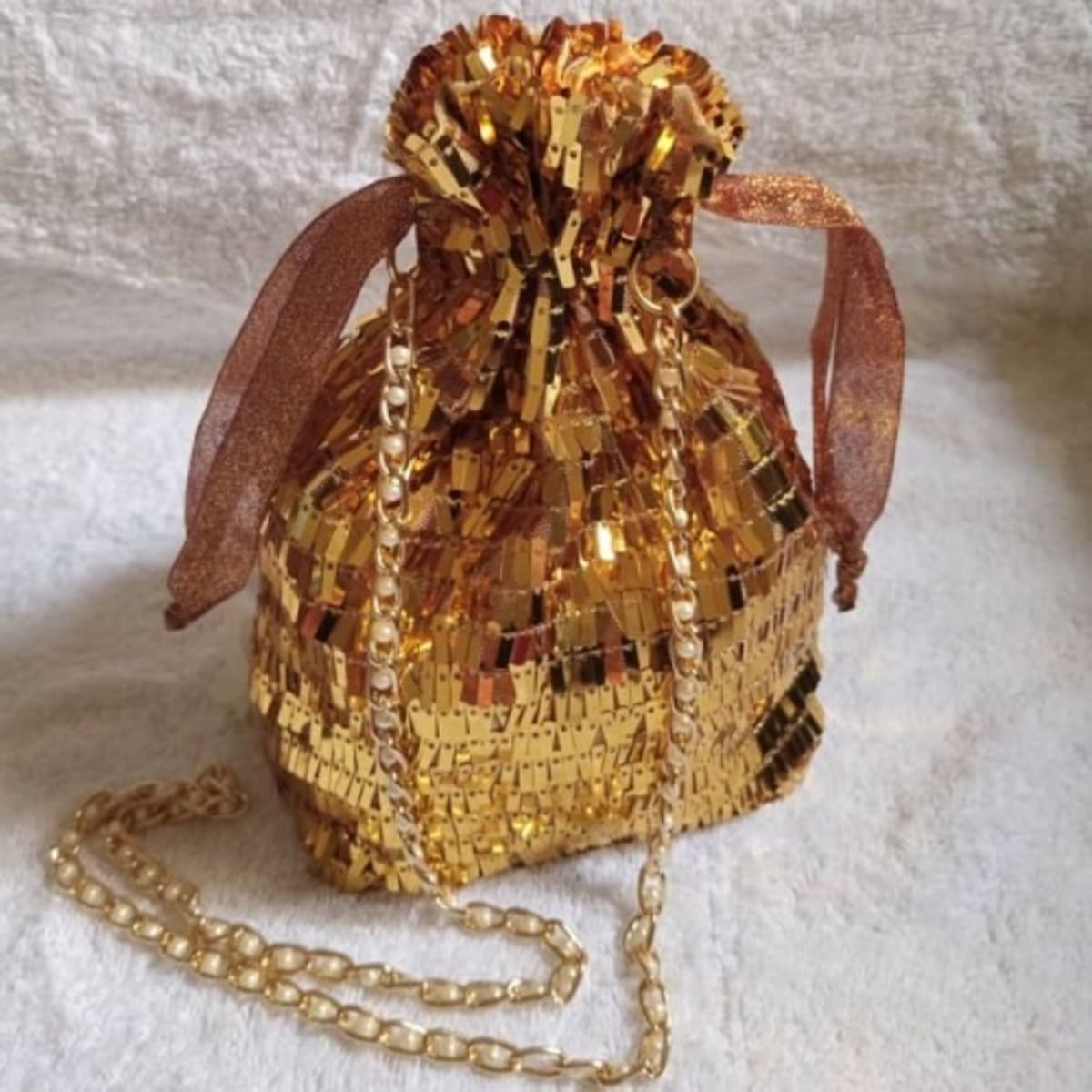Gold Drawstring Purse Konga Online Shopping