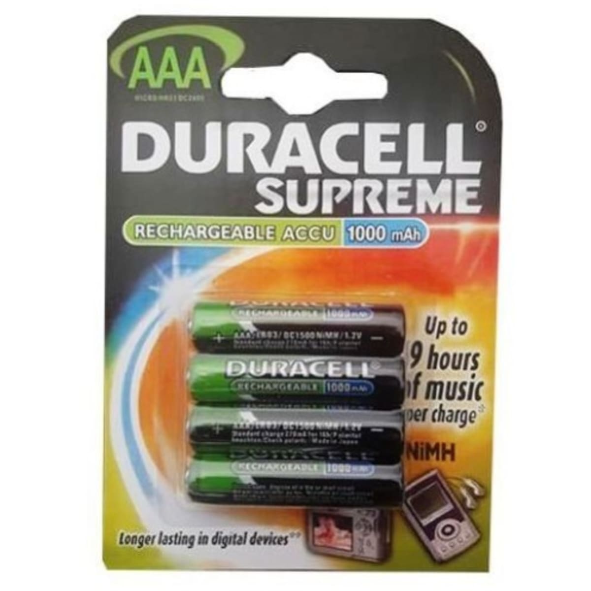 Duracell Rechargeable AAA R03 Battery