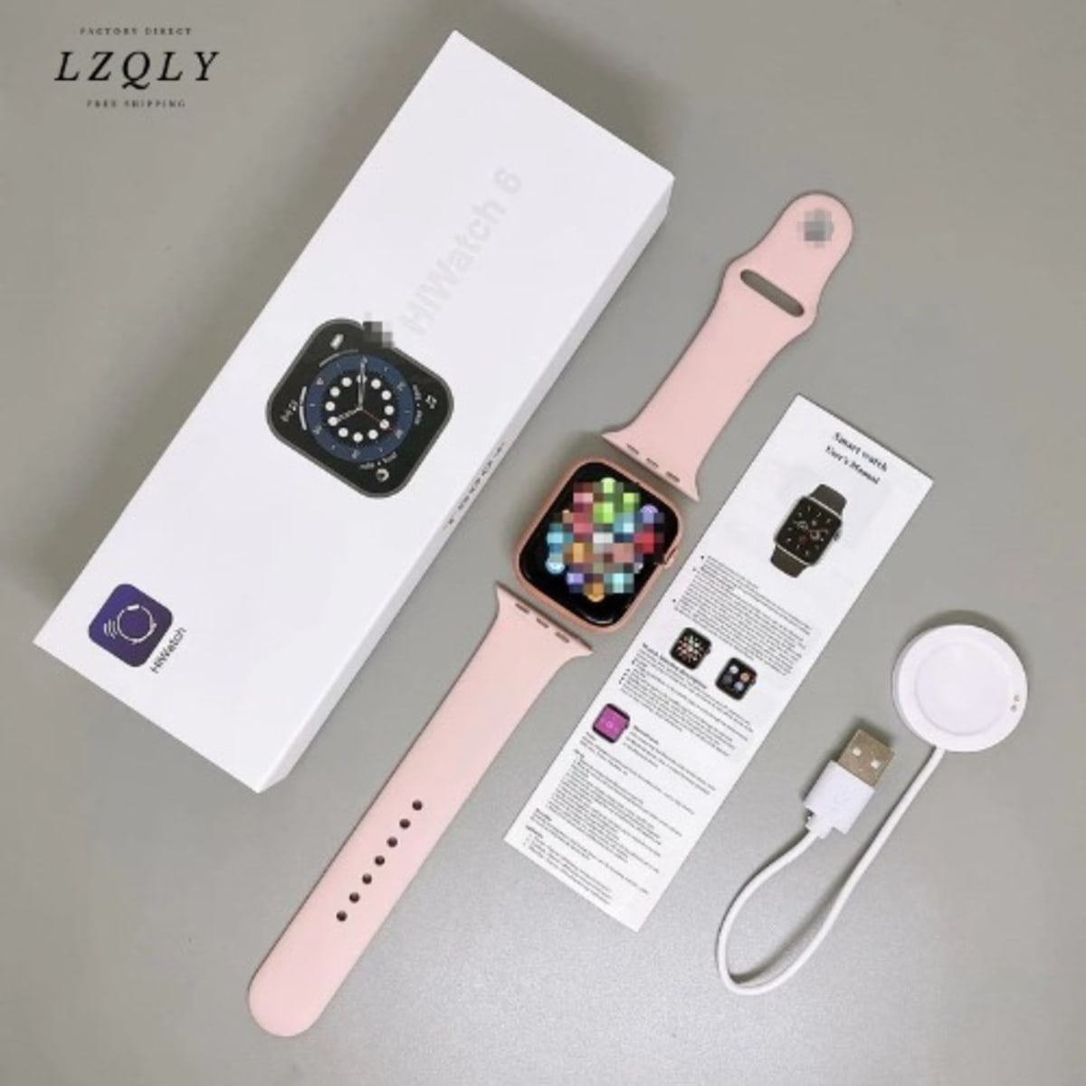 Series 6 hotsell apple watch pink