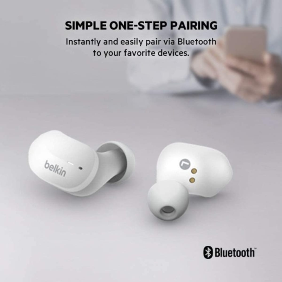 Belkin Soundform True Wireless Bluetooth Earbuds