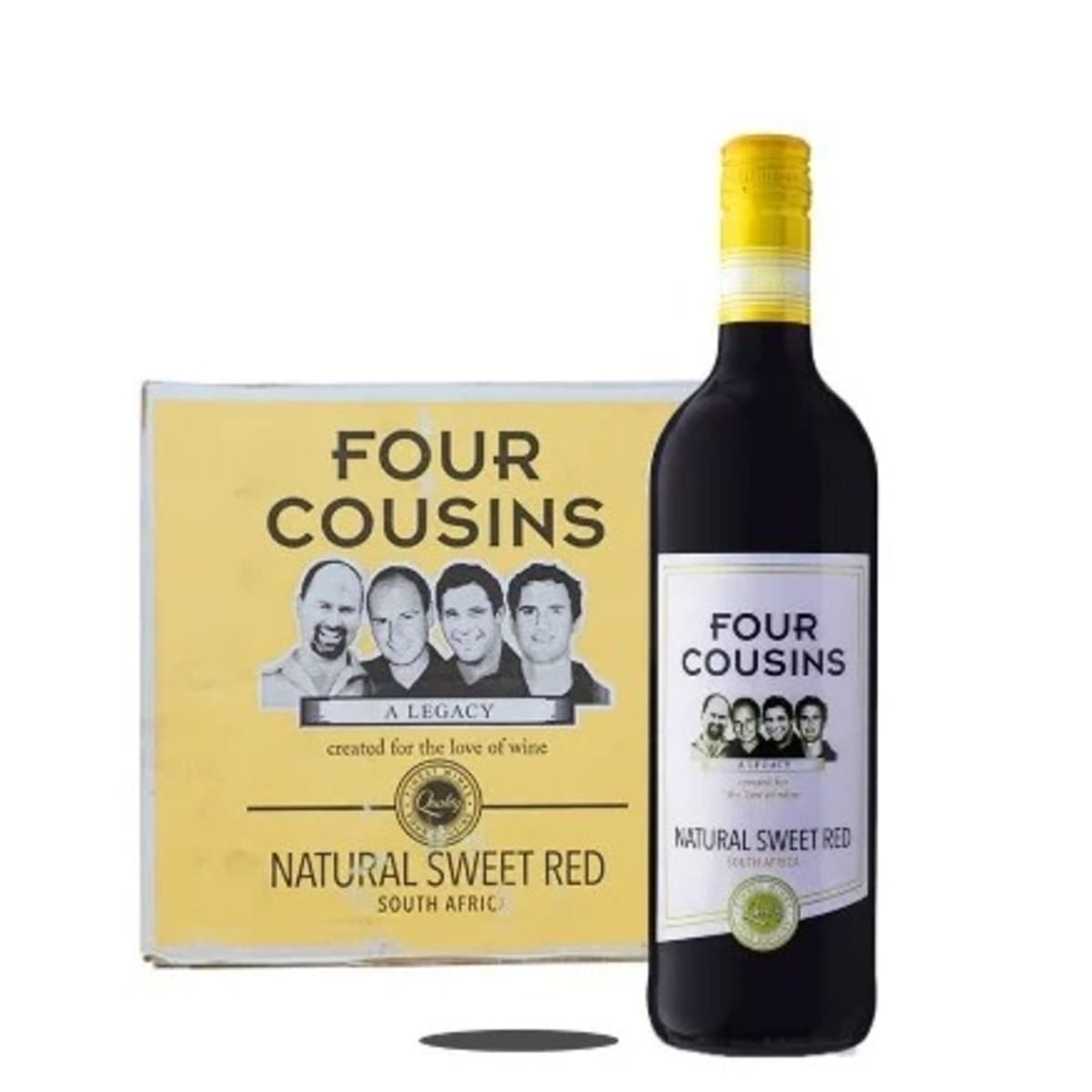 Carton of sales red wine