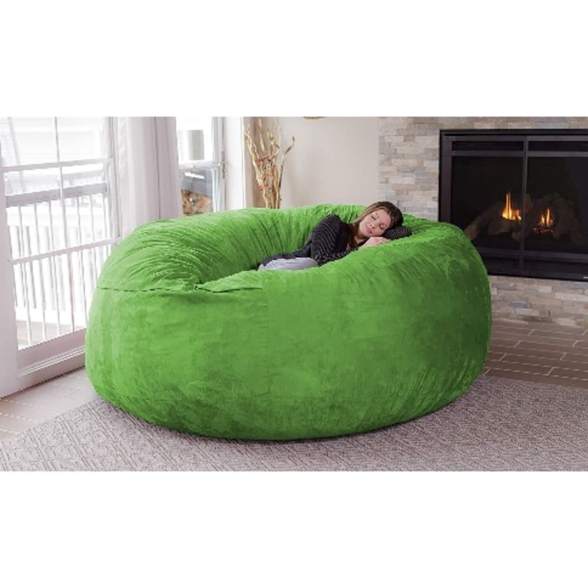 Giant Bean Bag Bed - Green