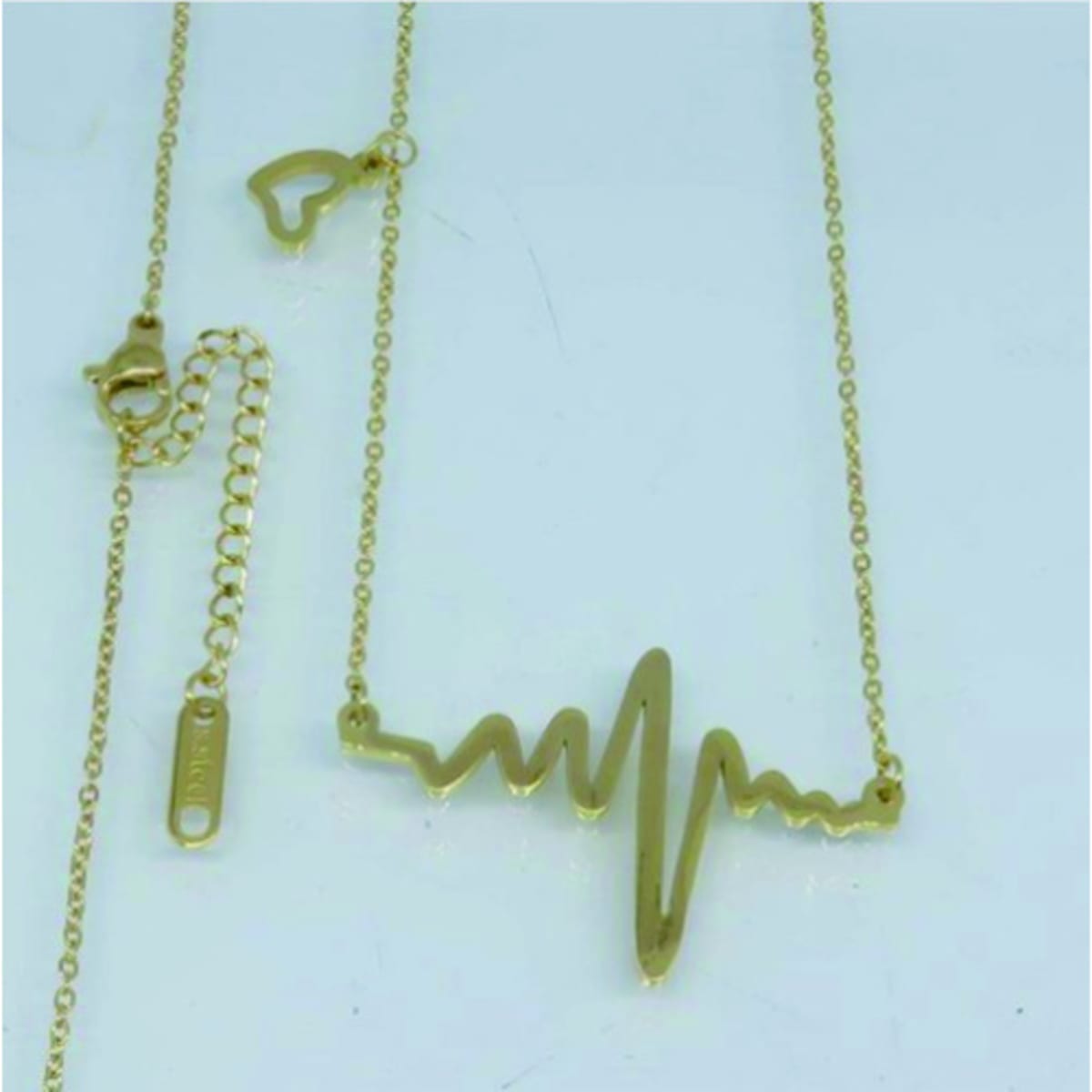 Heartbeat pendant deals necklace