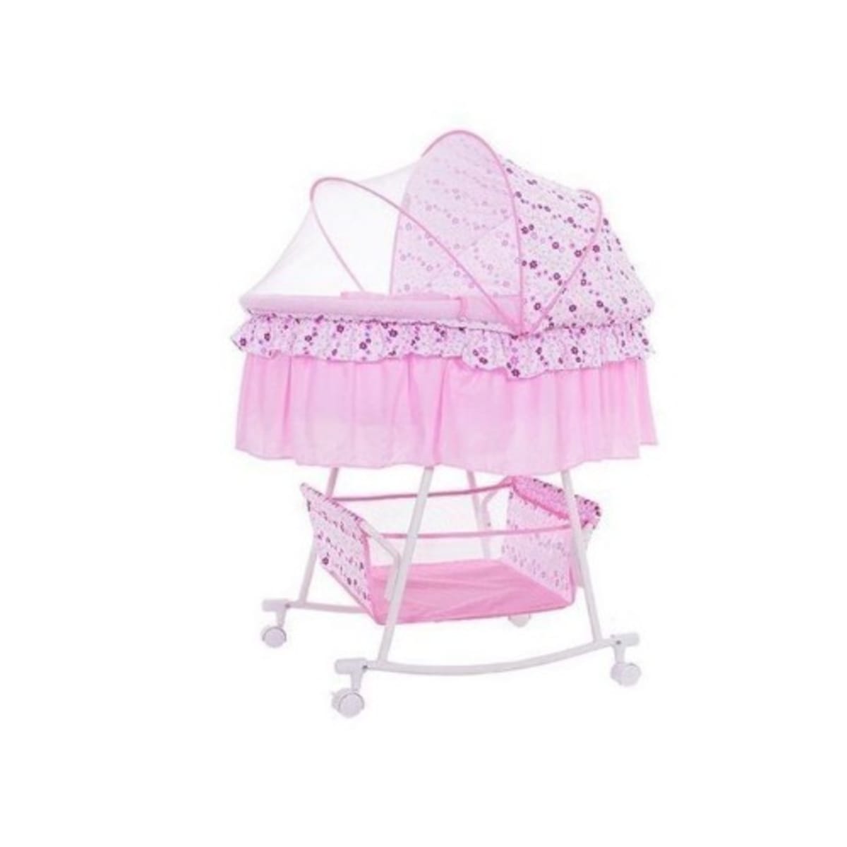 Baby Bassinet Carriage Pink