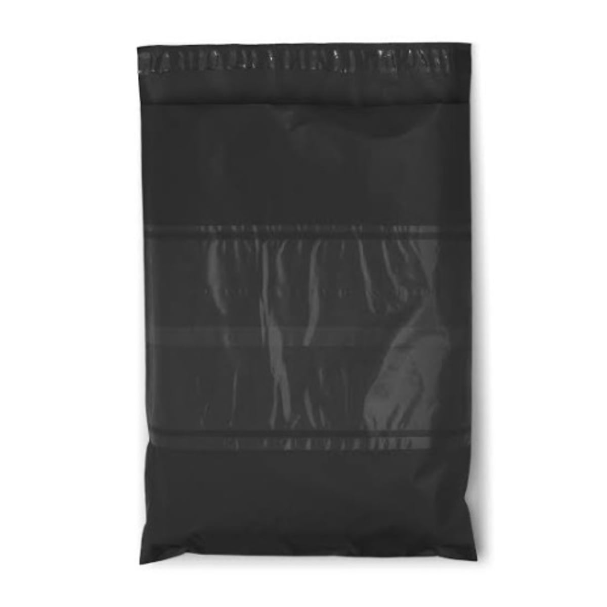 Black outlet courier bag