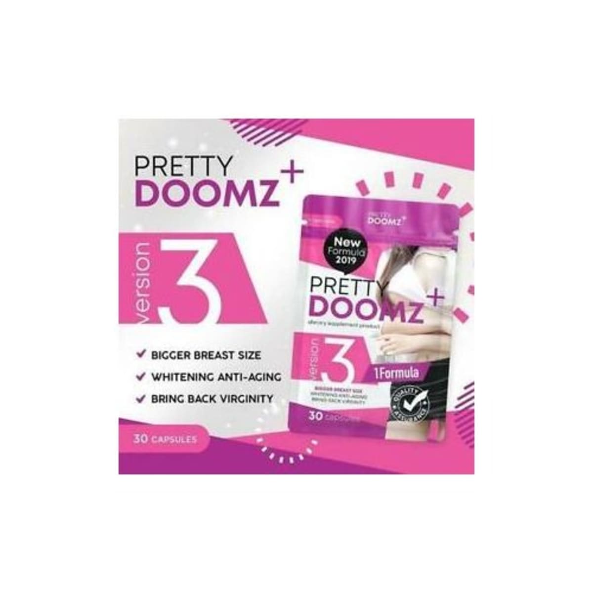 Pretty Doomz Breast Enlargement 30caps Konga Online Shopping