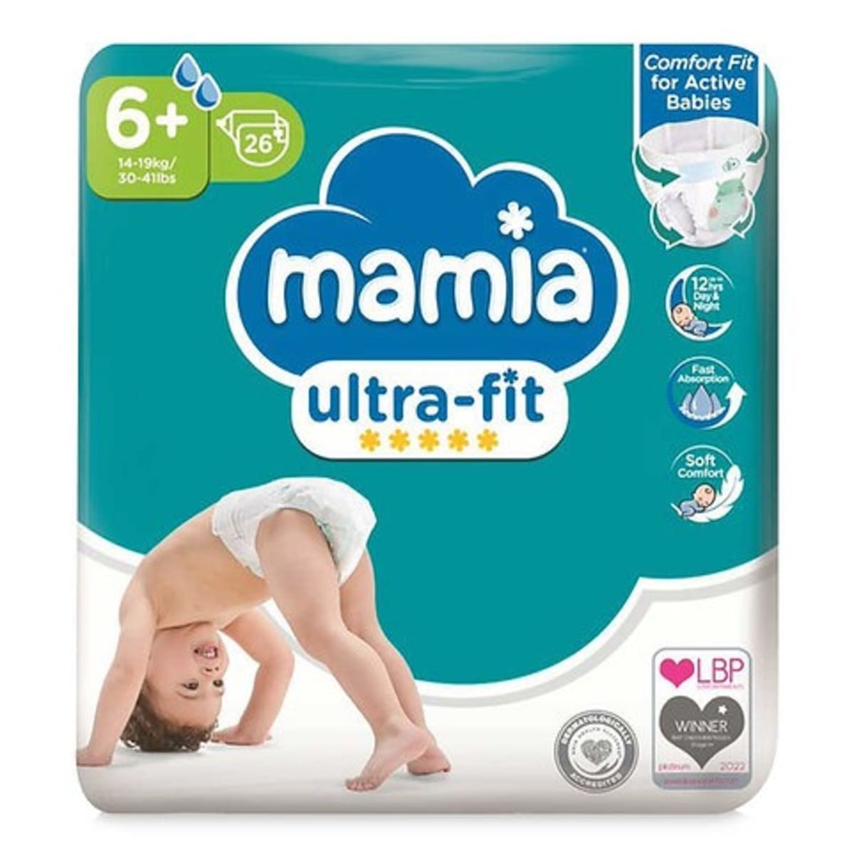 Mamia Ultra Dry Nappies Size 6 xl 26 pack Konga Online Shopping
